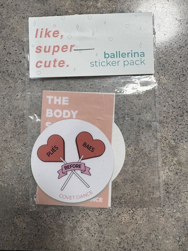 Ballerina Sticker Set