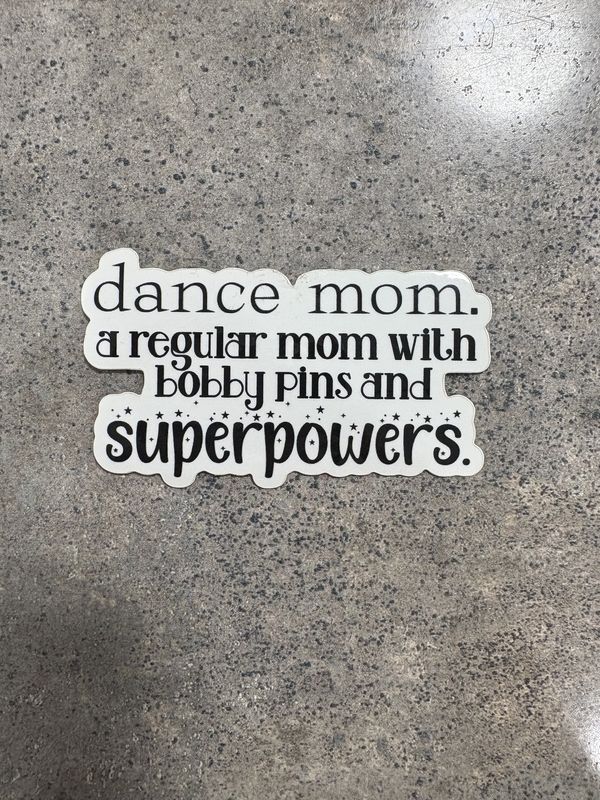 DM2022 Dance Mom Sticker