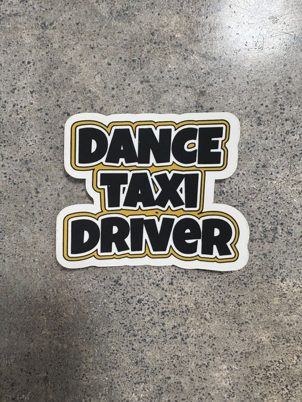 DTD2022 Dance Taxi Driver Sticker
