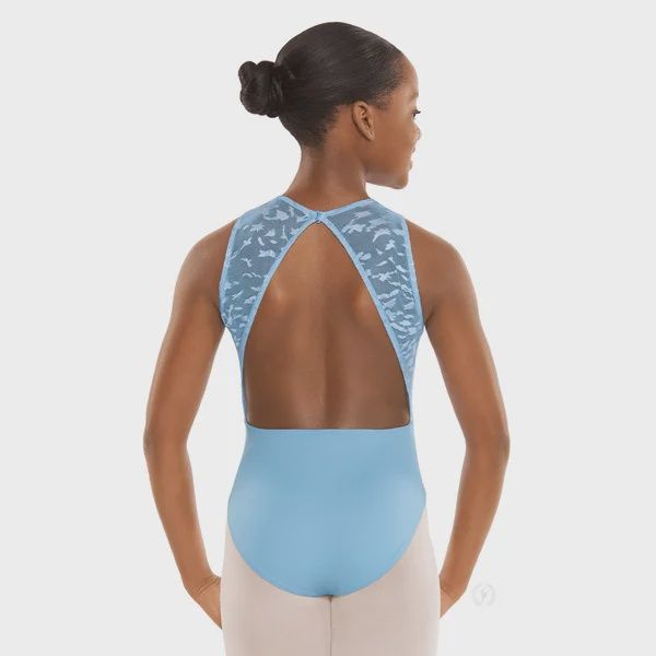 78982C Impression Mesh Leotard