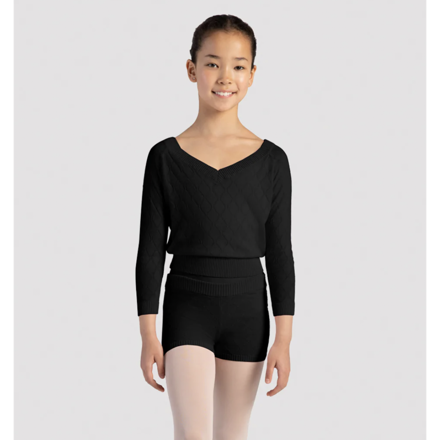 CR3544 Diamond Knit Shorts