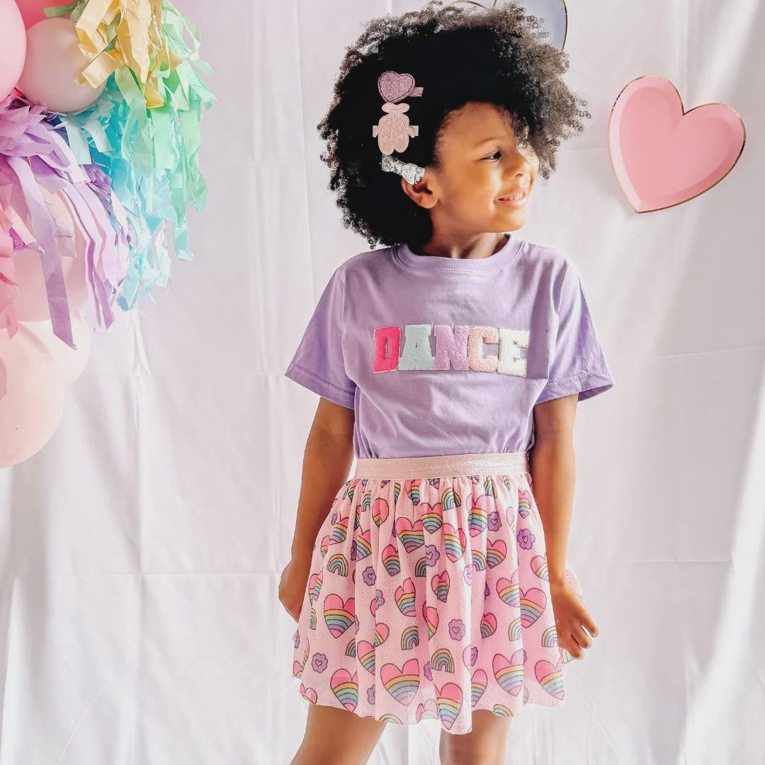 Rainbow Heart Tutu