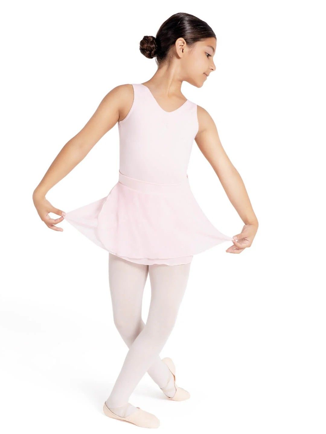 SE1055C Mock Wrap Skirt