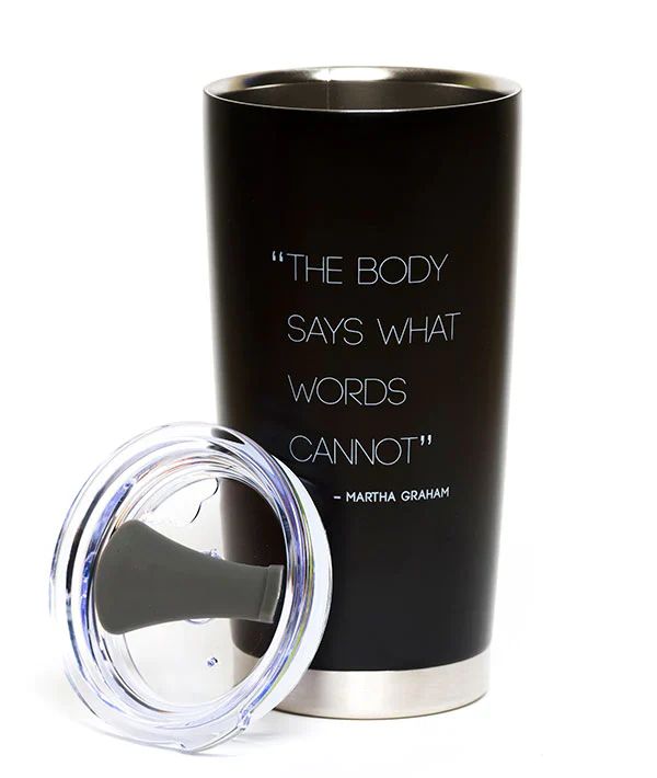 The Body Says - Thermal Tumbler