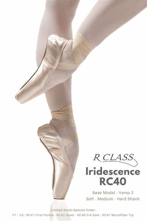 RC47 Iridescence Pointe Shoes w/ Suede Tip