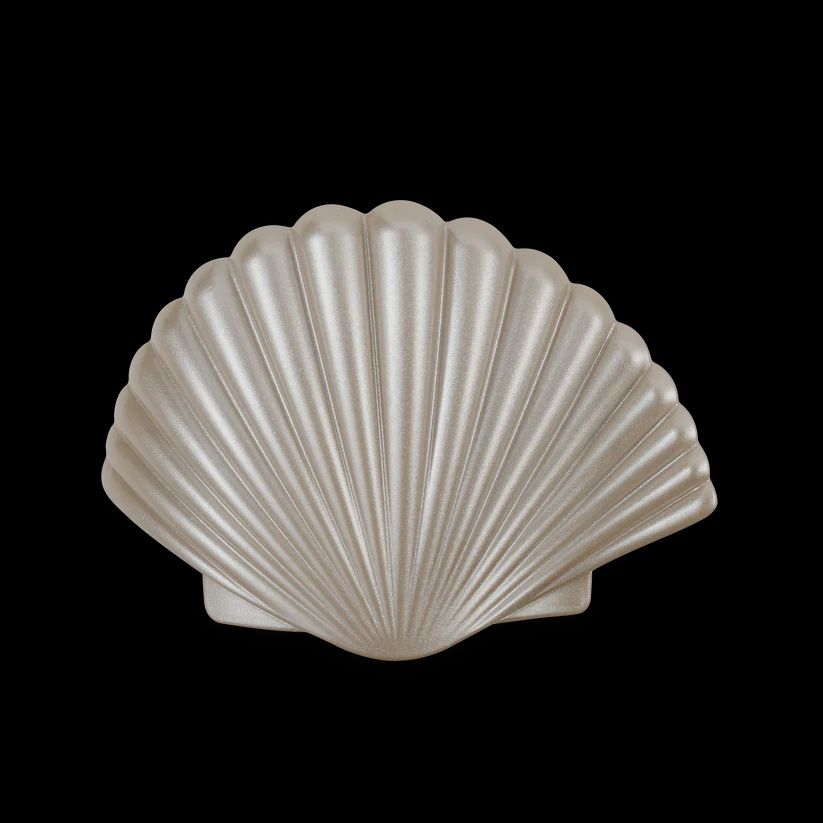 Shimmering Shell Flat Hair Clip Medium