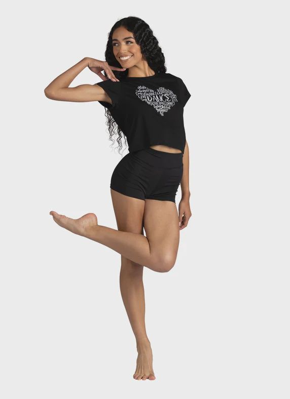 24319A Expressions Cap Slv Tee