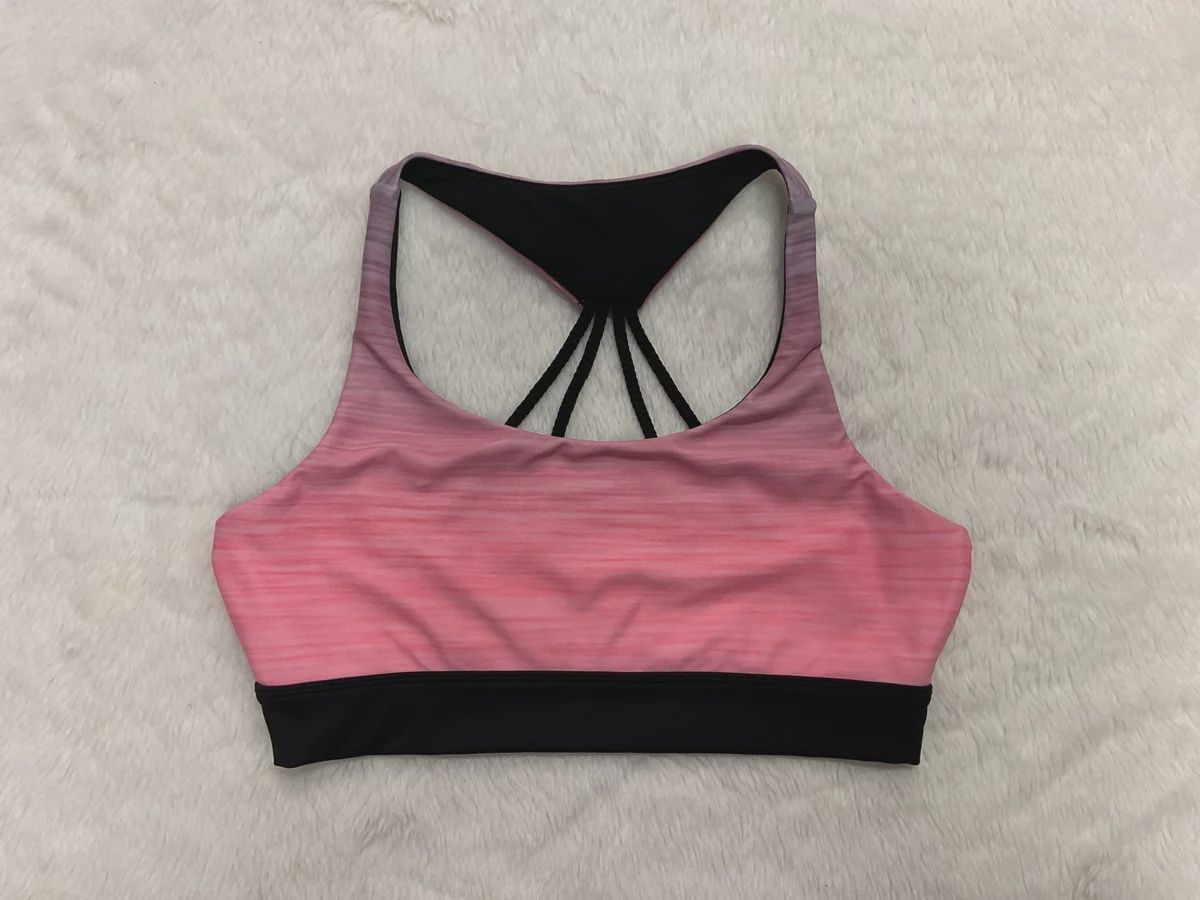 BM202T Mesh Racer Crop Top, Color: COR, Size: 10