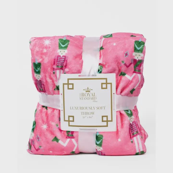 Nutcracker Cutie 50x60 Throw Blanket