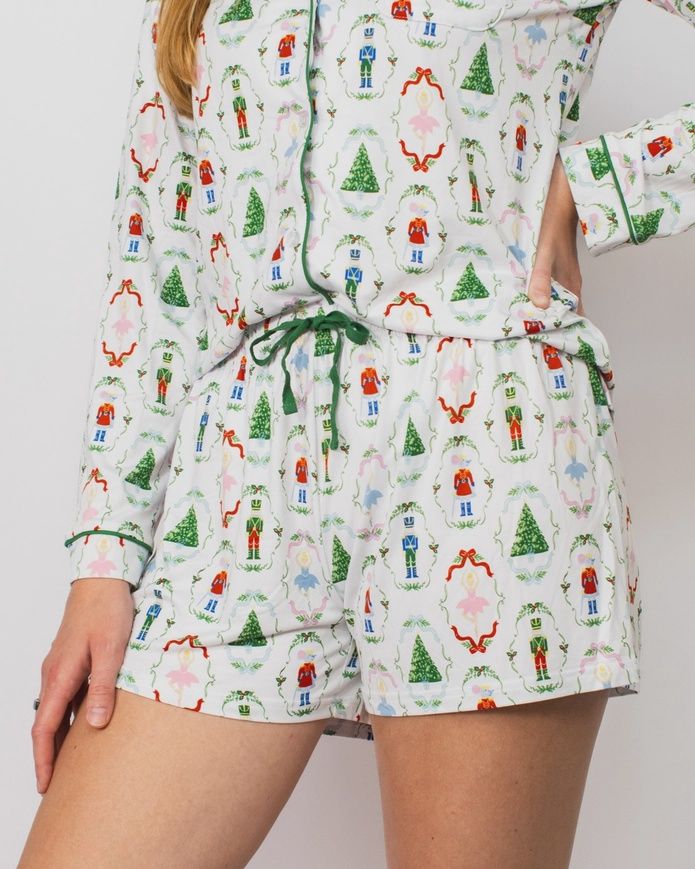 Nutcracker Waltz Sleep Shorts, Size: X-Small