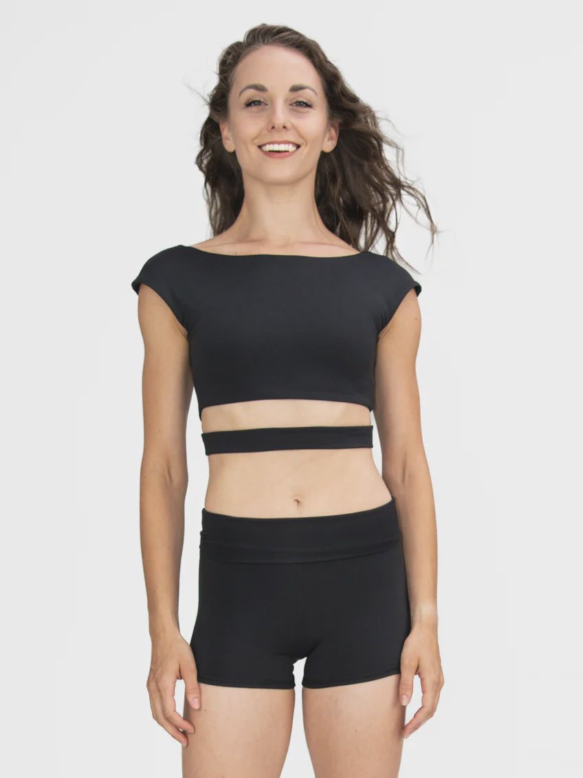 31813 Recycled Poly Dance Shorts