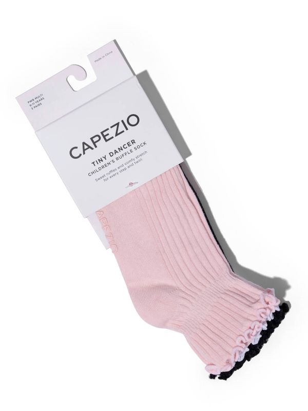 BG107C Children's Scalloped Edge Socks - 3 pack