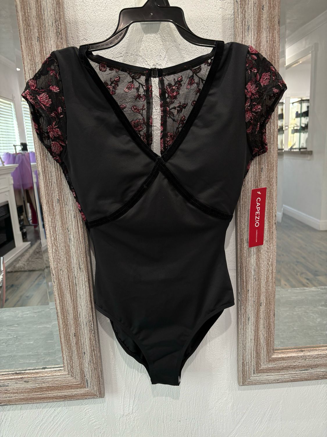 F12402W Fascination Cap Sleeve Leotard