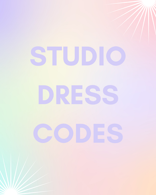 Studio Dress Codes