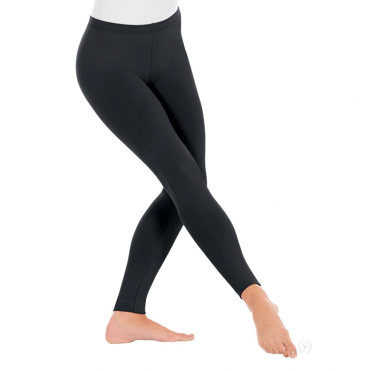 44333 Microfiber Ankle Legging, Color: BLK, Size: M