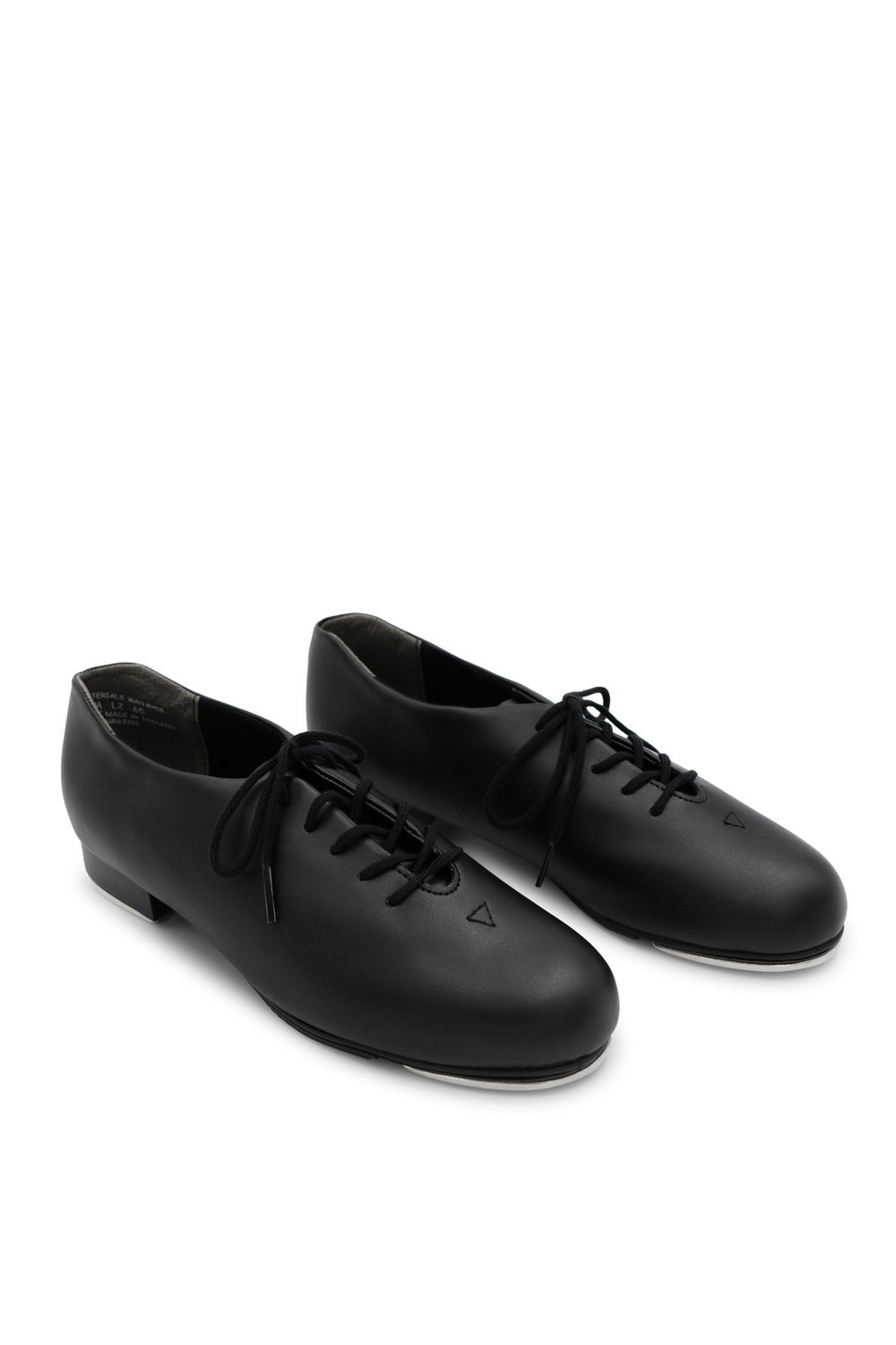443C Tic Tap Toe (Sizes Child 10-2), Color: BLK, Size: 12 M
