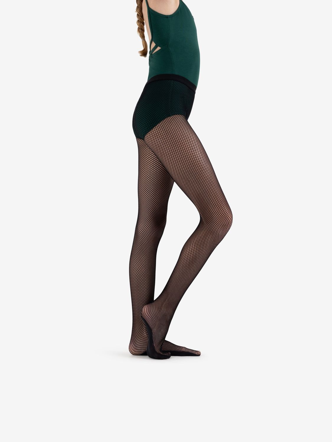 3000C Professional Fishnet Seamless, Color: BLK, Size: L/XL