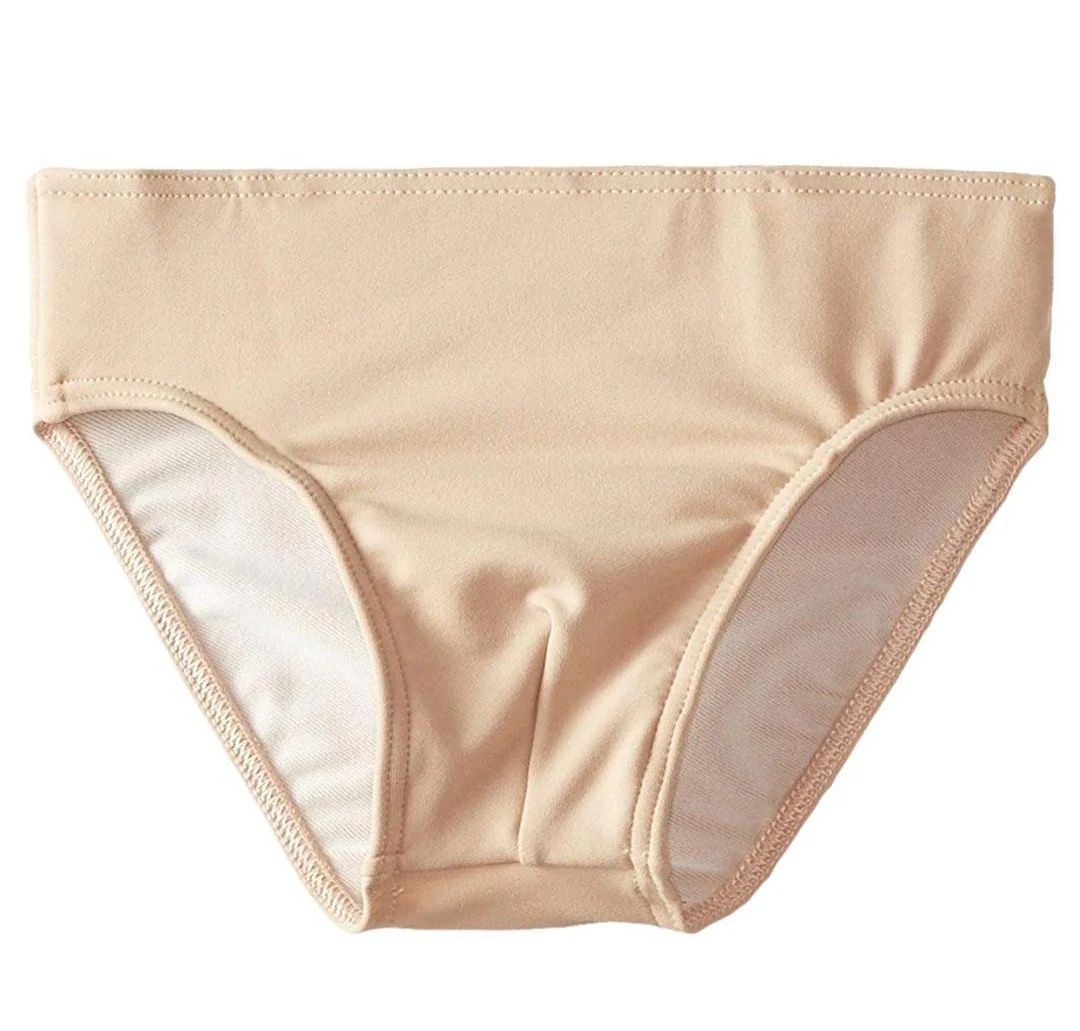 5935Y Full Seat Dance Belt, Color: Nude, Size: YL