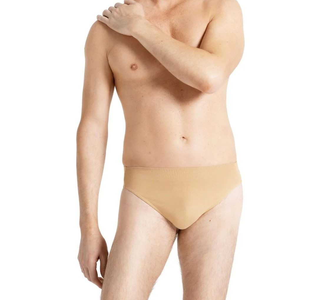 N26 Men's Thong Dance Belt, Color: NAT, Size: XL