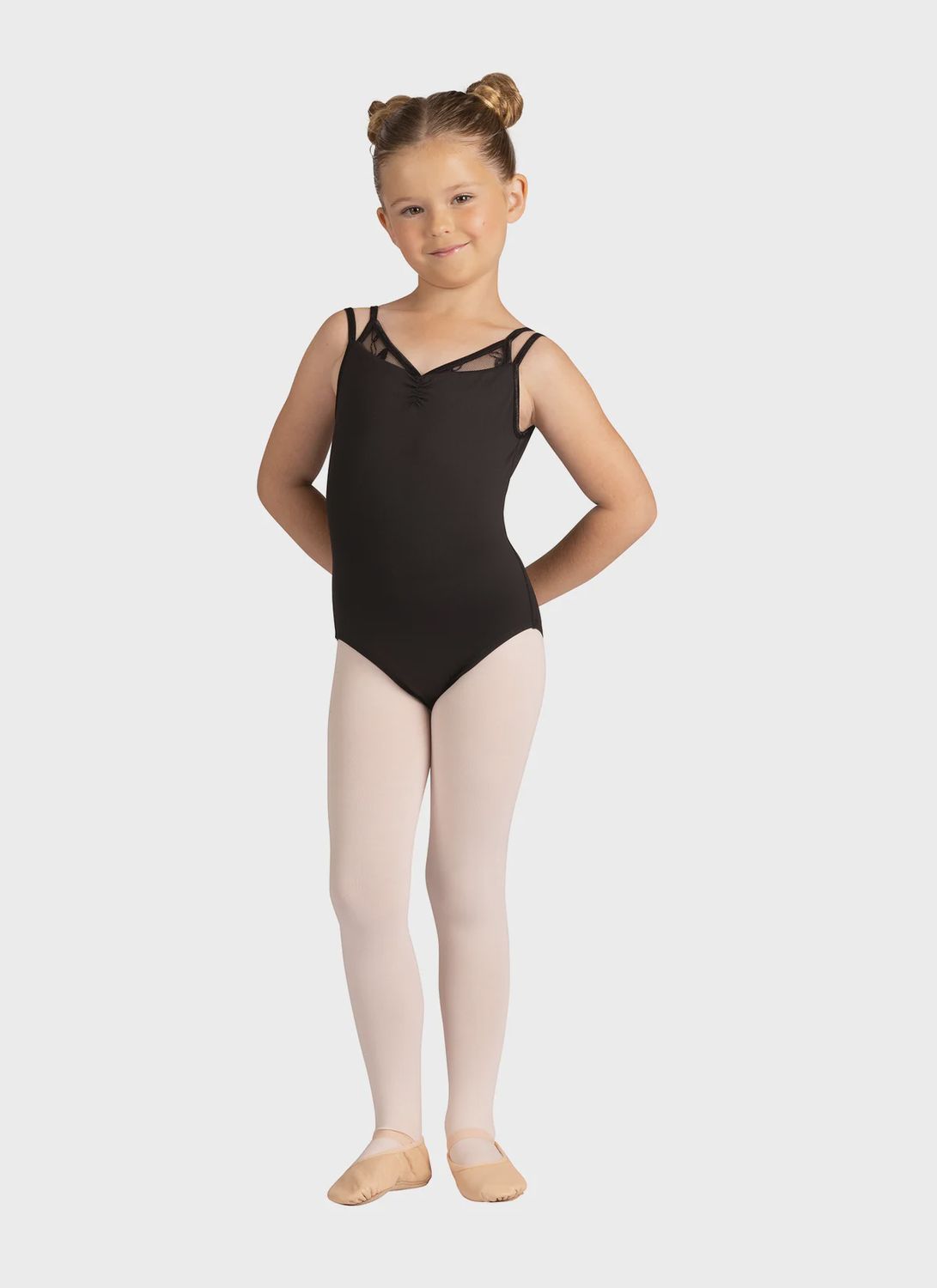 24100C Moira Cami Leotard, Color: Black, Size: 6x-7