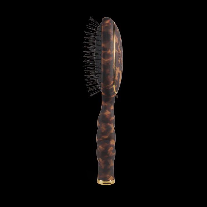 Detangler Brush for Medium Hair, Color: Tortoise