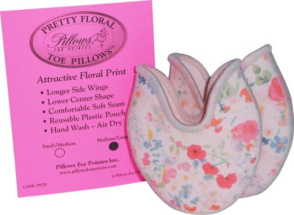 PFTP Pretty Floral Toe Pillows