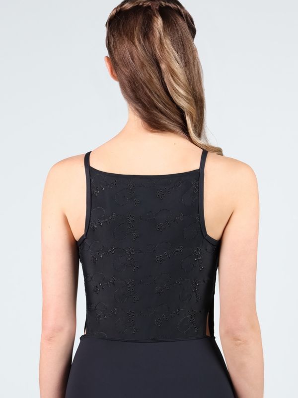 2834A Macaron Square Neck Cami Leotard