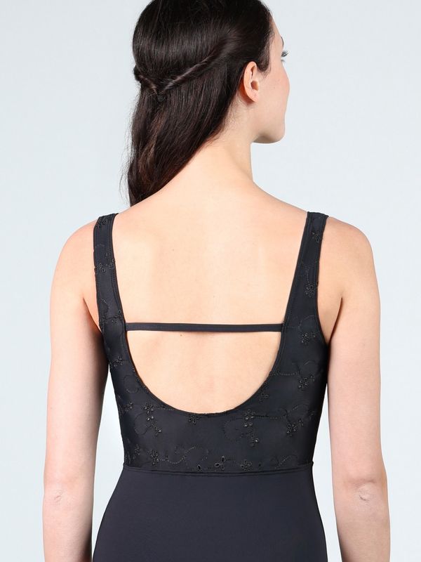 2835A Macaron V Neck Tank Leotard
