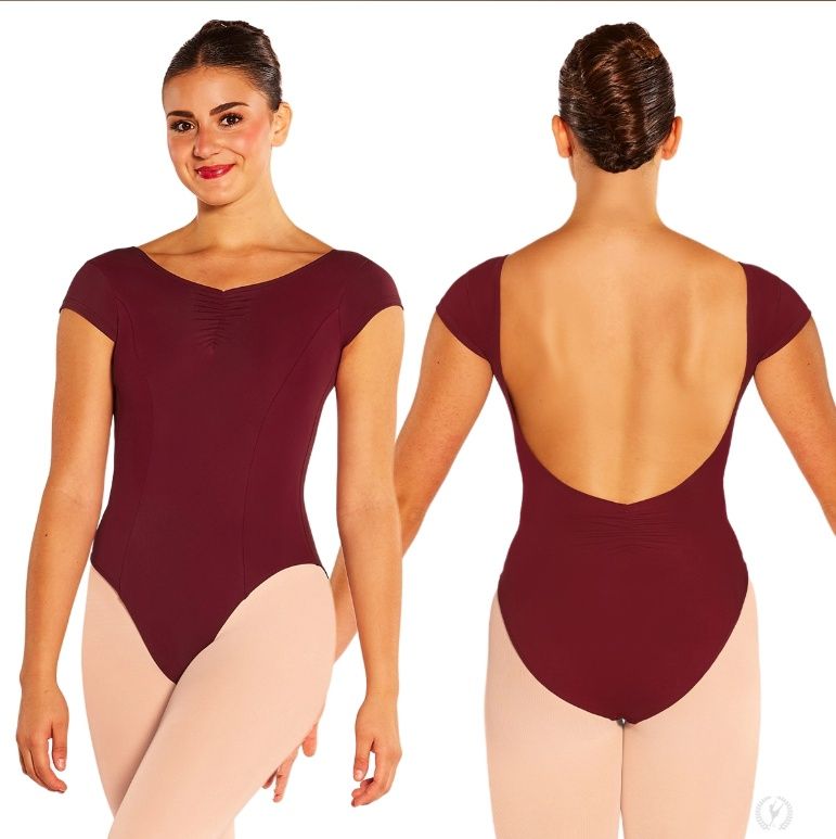 4463 Princess Seam Cap Sleeve Leotard