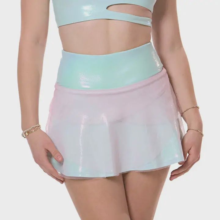 Flare Skirt, Color: Lavender Blush, Size: 12