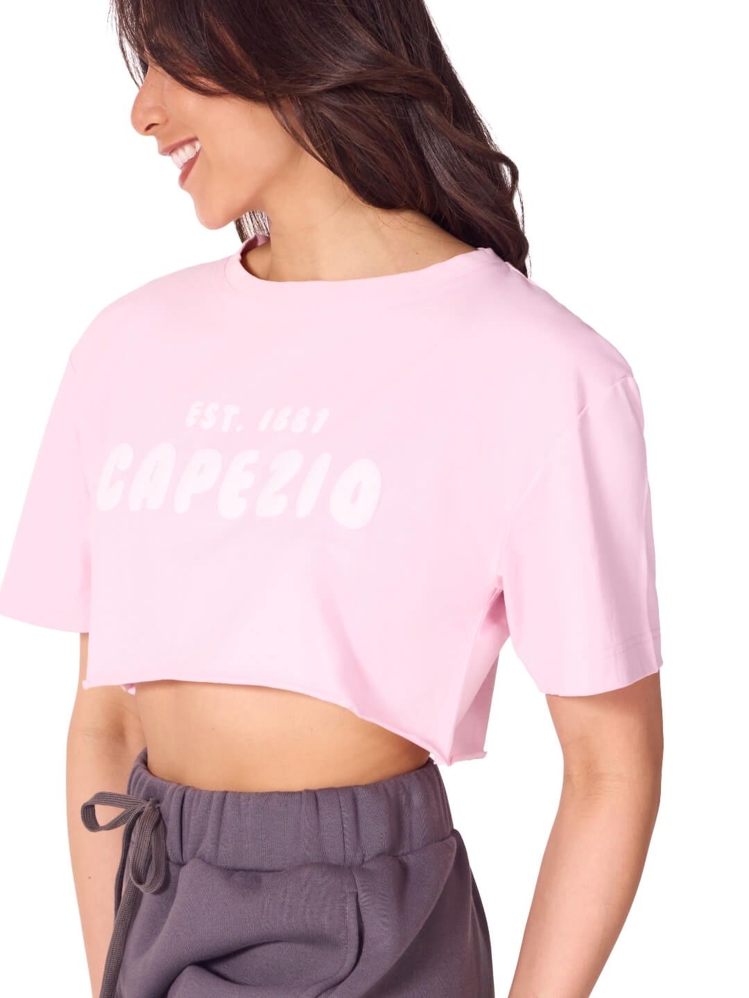 F12561W Jet Setter Essence Box Tee, Color: Ballerina, Size: X-Small