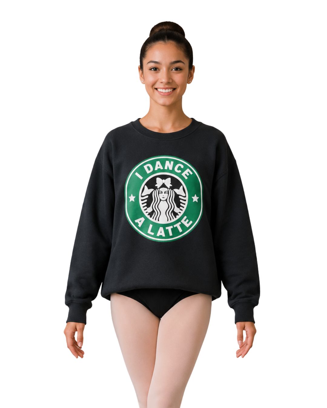 26319A I Dance a Latte Sweatshirt