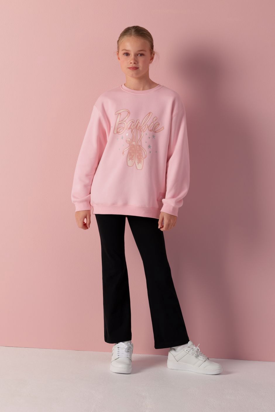 BGT1001 Barbie Pointe Shoe Sweater