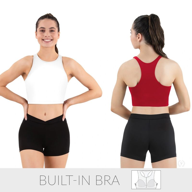 44RT2 Long Line Racerback Bra
