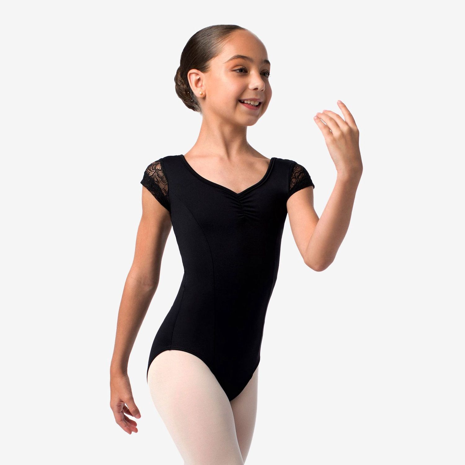SL139 Fab Deb Cap Sleeve Leotard
