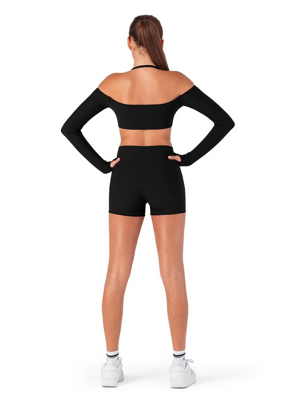 Z55774G Rib Bolero Top