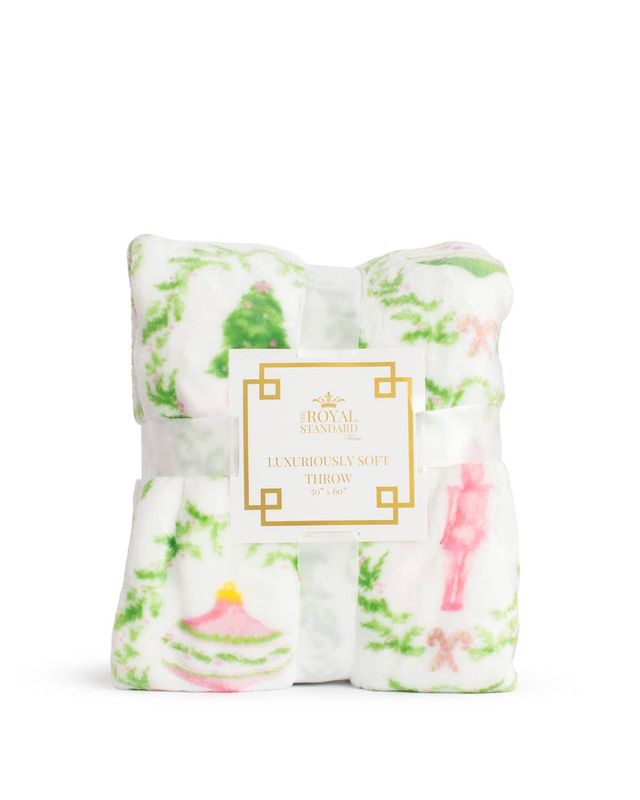 Nutcracker Trellis Throw - 50x60