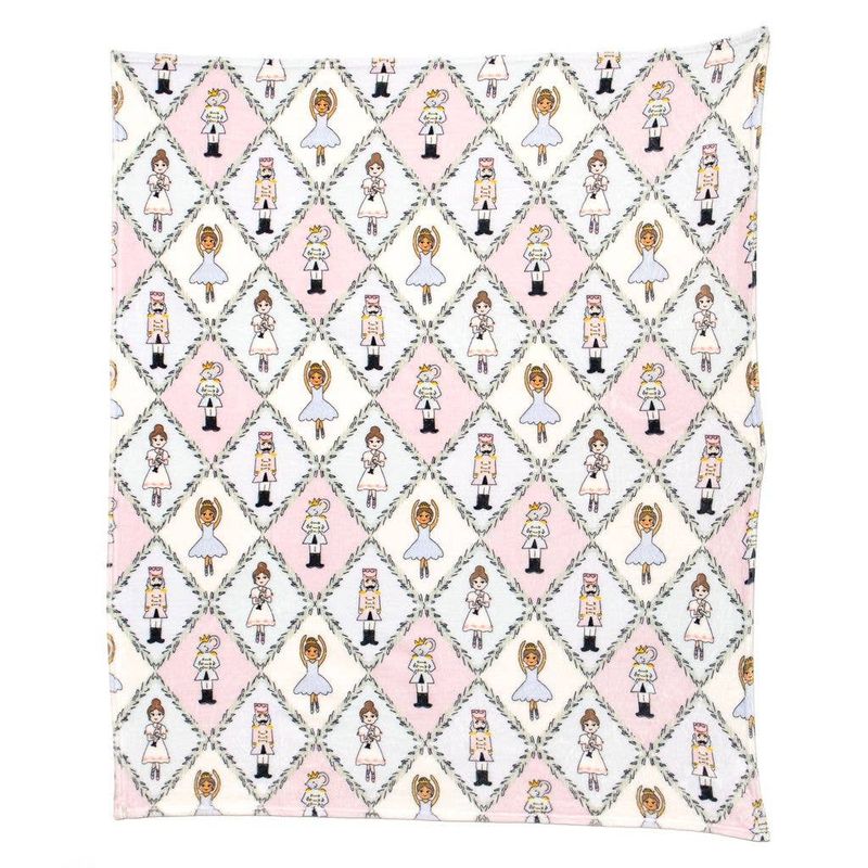 The Nutcracker Christmas Fleece Throw Blanket