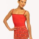 Tulip Skirt - More Nuts Red Mesh