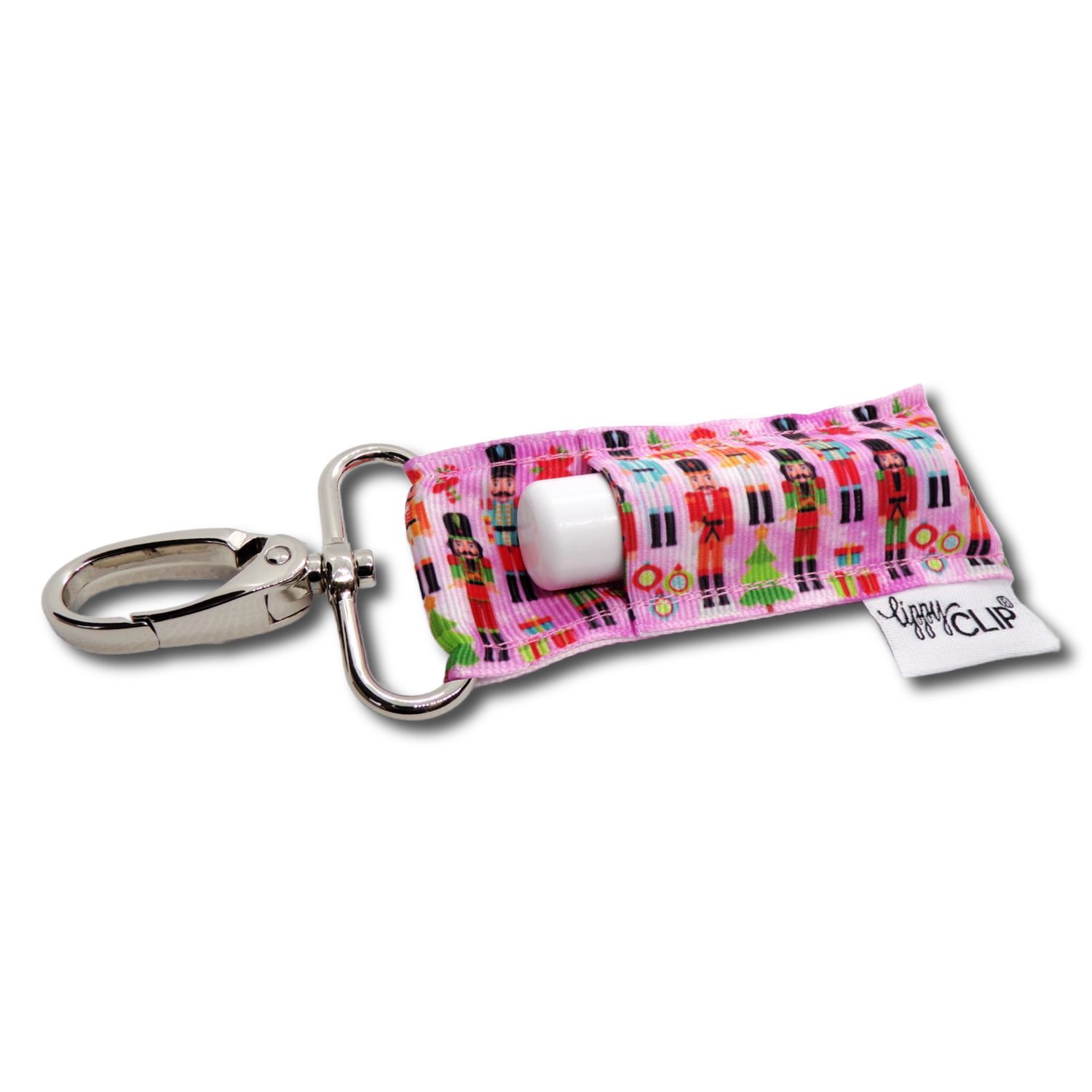 Pink Nutcrackers LippyClip® Lip Balm Holder