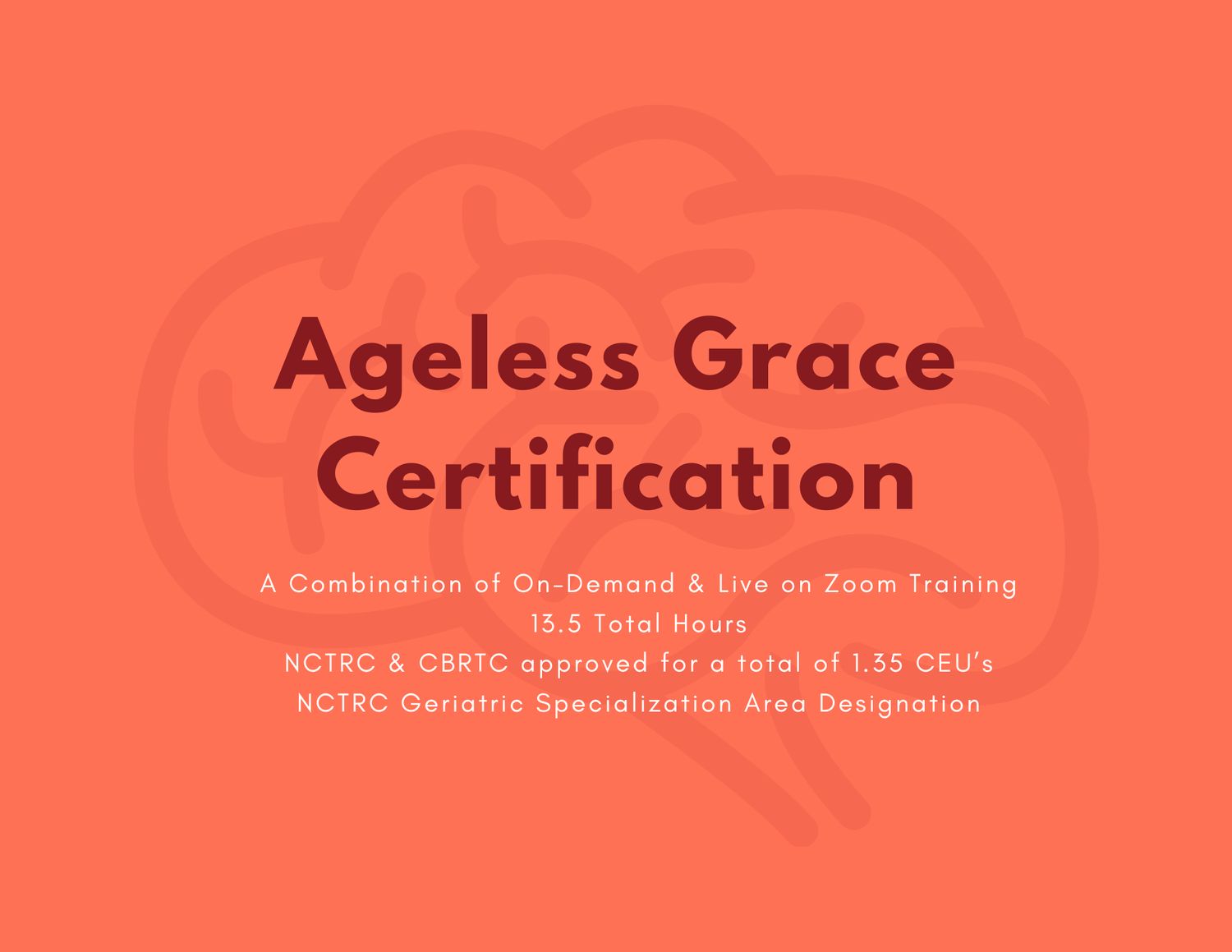 Ageless Grace Certification
