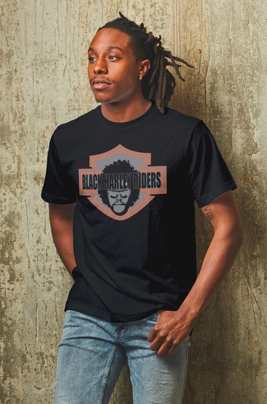 Black Harley Rider Tee