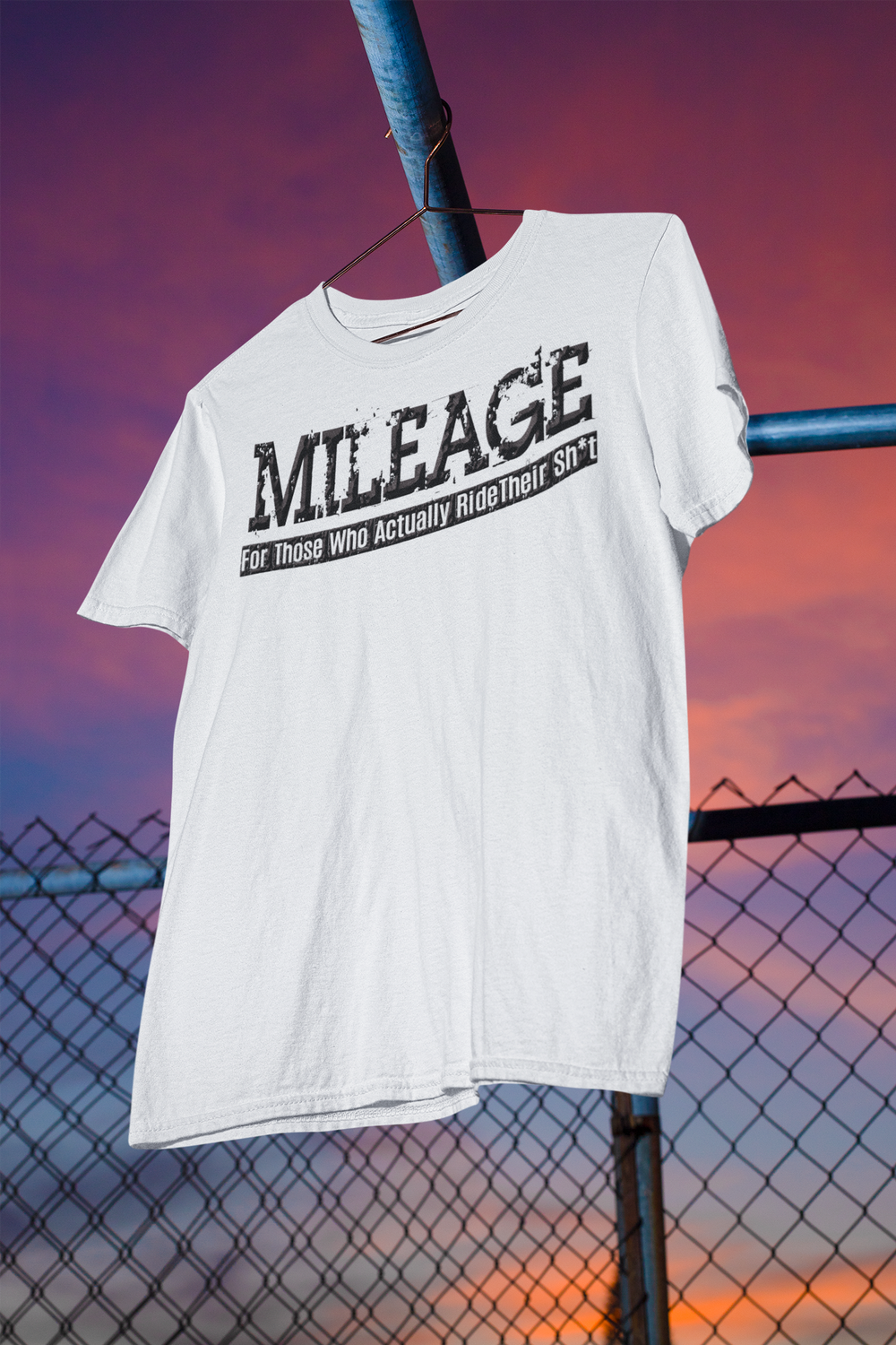 MILEAGE Tee – For Those Who Actually Ride Their Sh*t