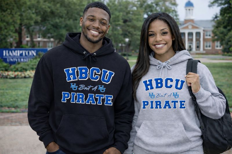 HBCU But A Pirate Hoodie (Hampton University)