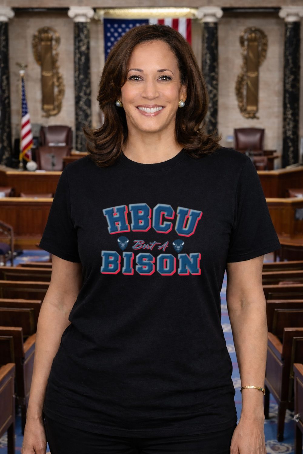 HBCU But A Bison Tee (Unisex)(Howard University)