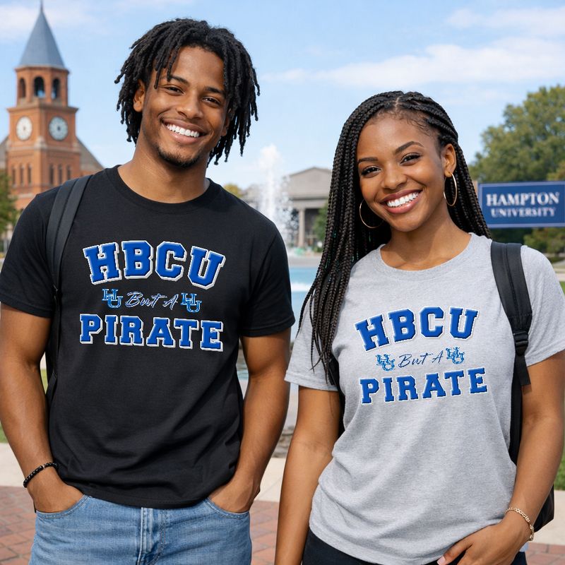 HBCU But A Pirate Tee (Unisex) Hampton University