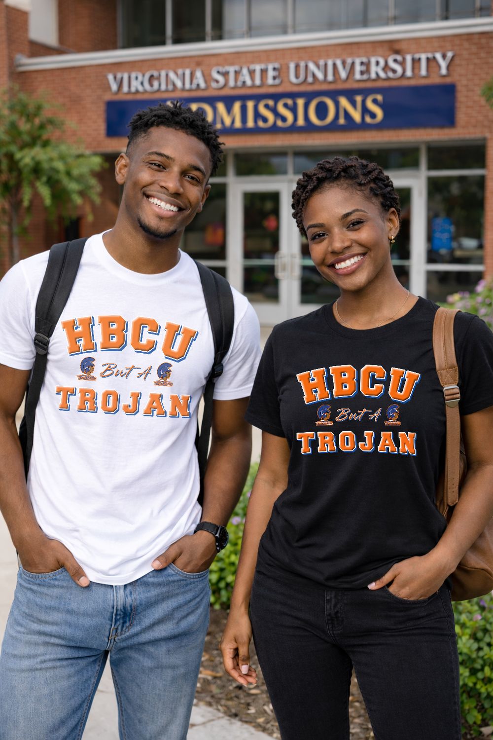HBCU But A Trojan Tee (Unisex) Virginia State University)