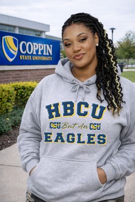 HBCU But An Eagle Hoodie (Coppin State)