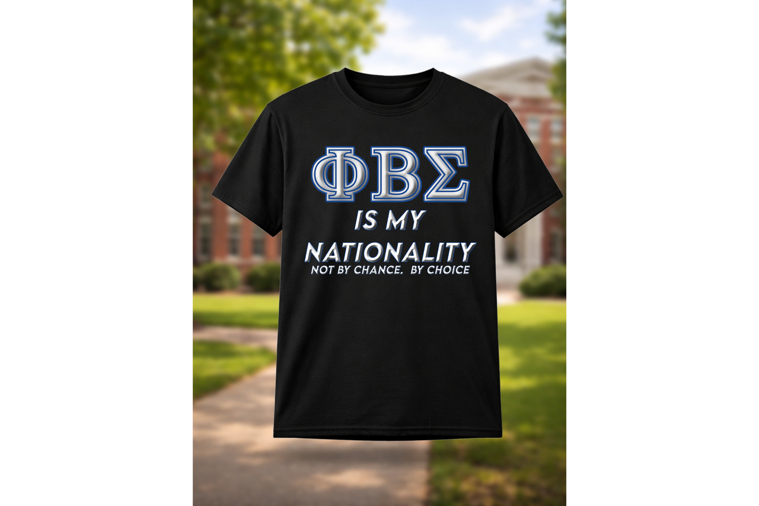 Phi Beta Sigma is my Nationality