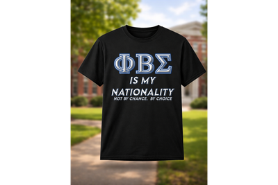 Phi Beta Sigma is my Nationality